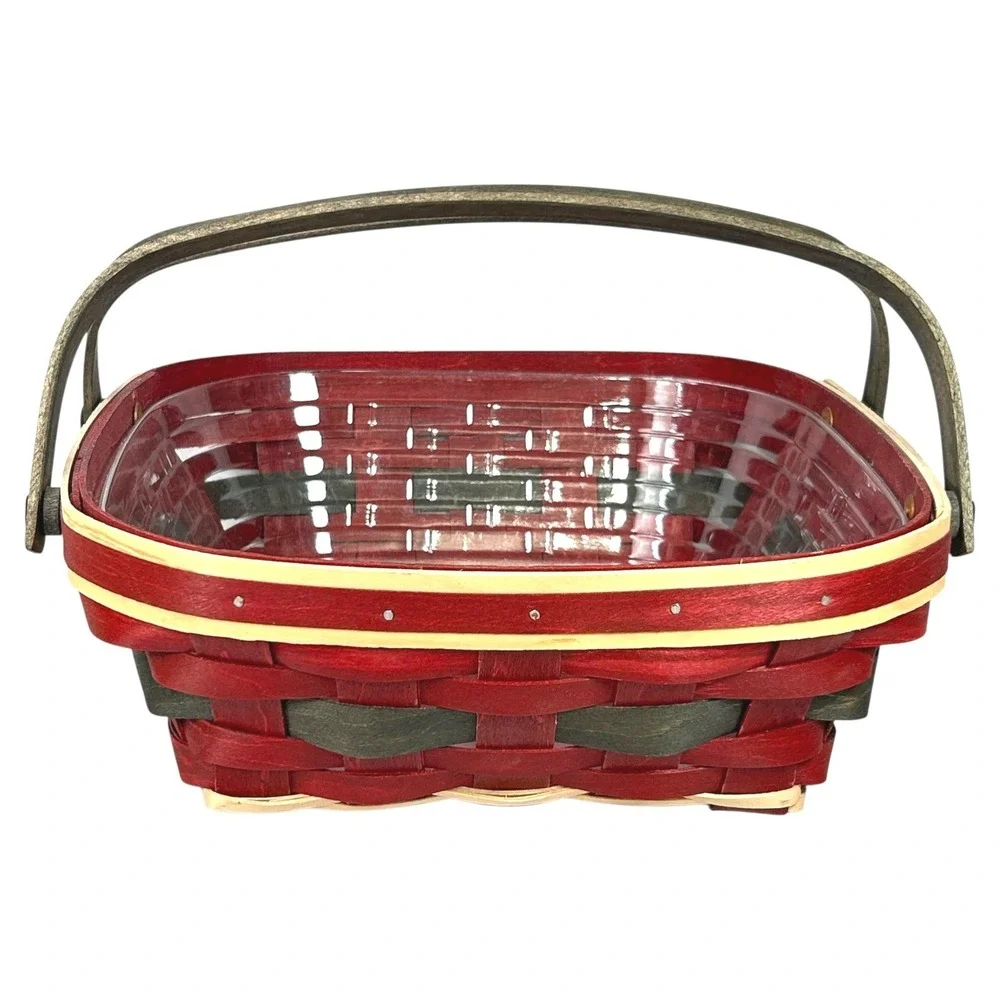 Longaberger SANTA BELLY Basket‎ w/ Protector 2020